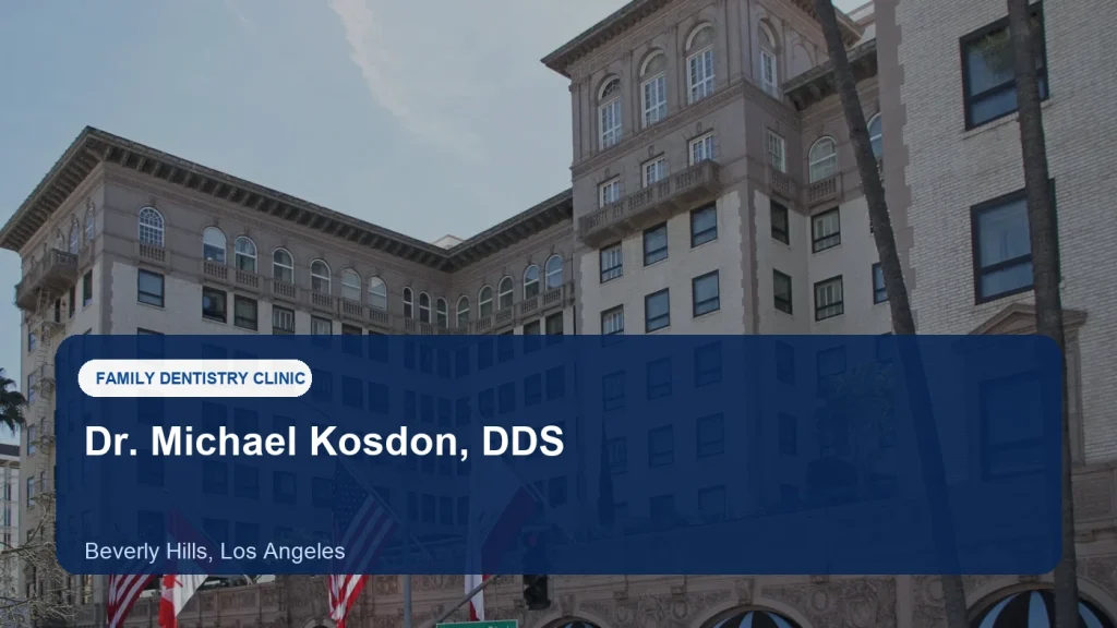 Dr. Michael Kosdon, DDS — illustrative image