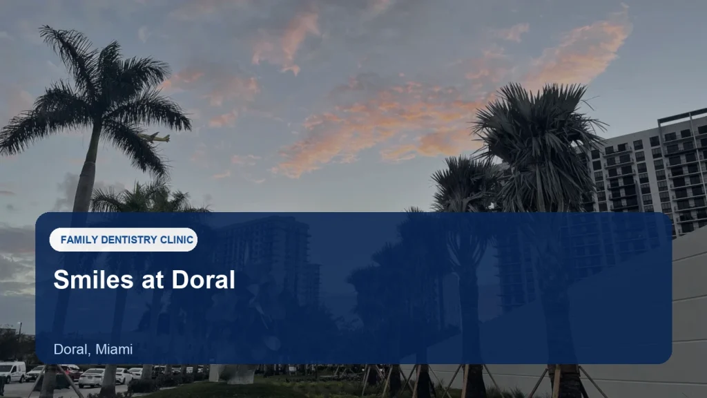 Smiles at Doral — illustrative image