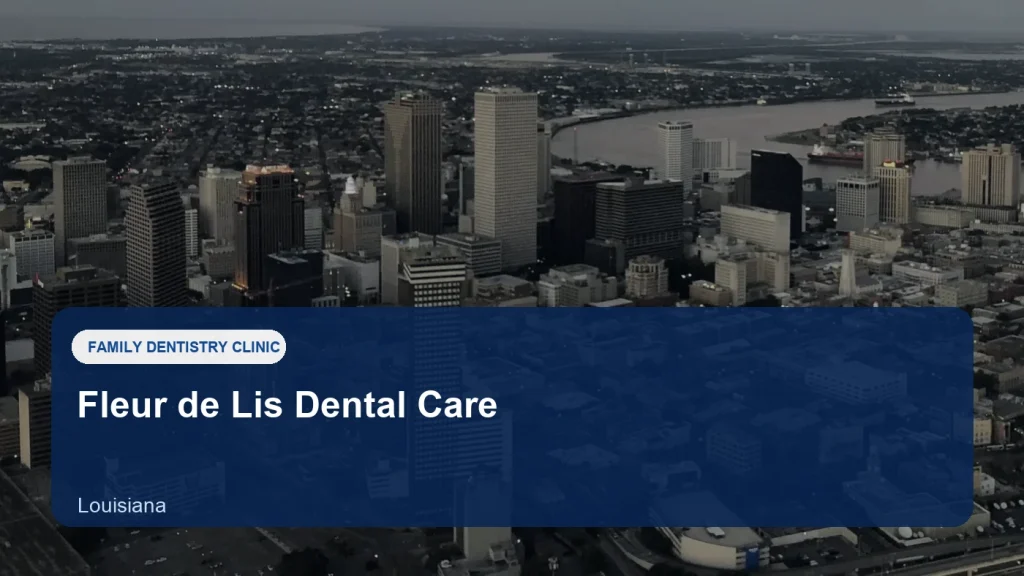 Fleur de Lis Dental Care — illustrative image