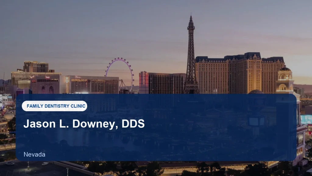Jason L. Downey, DDS — illustrative image
